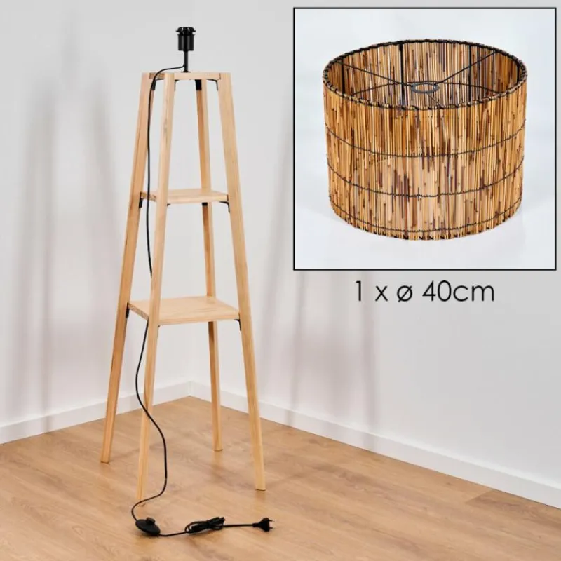 Luminaires Scandinaves-hofstein Cando Lampadaire Écru, 1 lumière