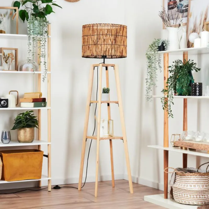 Luminaires Scandinaves-hofstein Cando Lampadaire Écru, 1 lumière