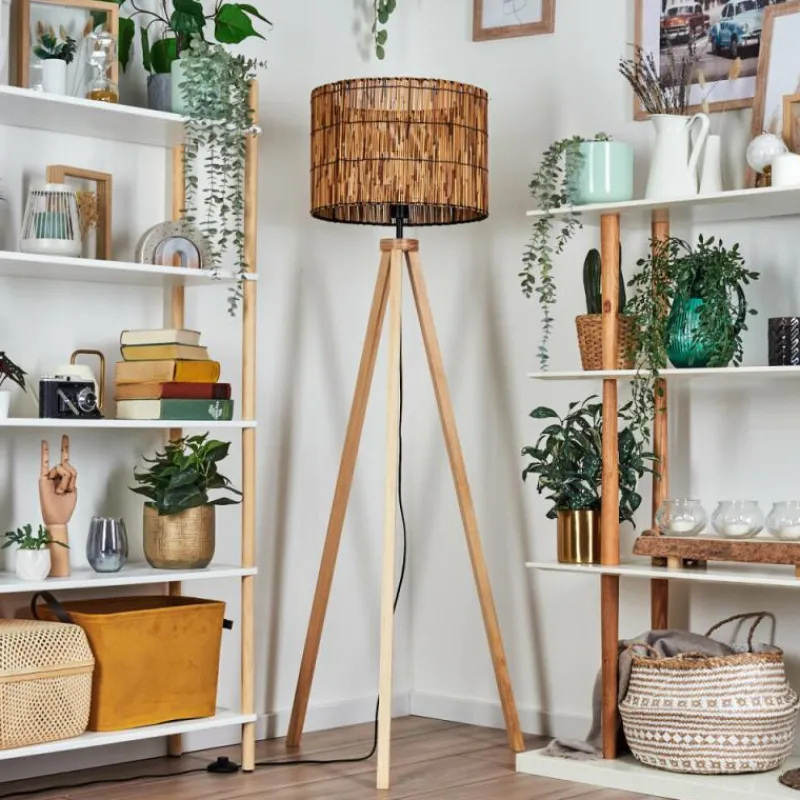 Luminaires Scandinaves-hofstein Cando Lampadaire Écru, 1 lumière