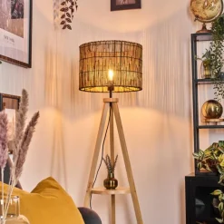 Luminaires Scandinaves-hofstein Cando Lampadaire Écru, 1 lumière