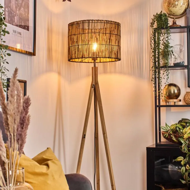 Luminaires Scandinaves-hofstein Cando Lampadaire Écru, 1 lumière