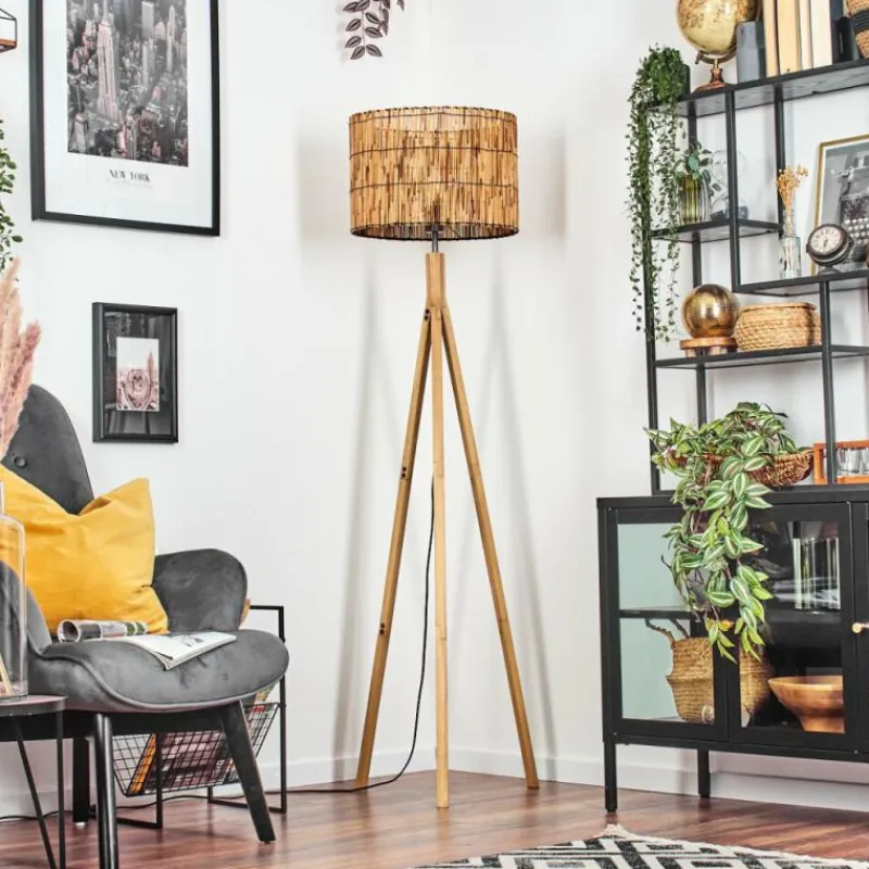 Luminaires Scandinaves-hofstein Cando Lampadaire Écru, 1 lumière