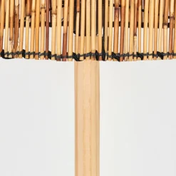 Luminaires Scandinaves-hofstein Cando Lampadaire Écru, Noir, 1 lumière