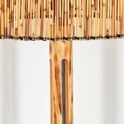 Luminaires Scandinaves-hofstein Cando Lampadaire Écru, Noir, 1 lumière