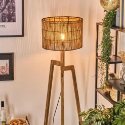 hofstein Cando Lampadaire, Liseuse Écru, 1 lumière