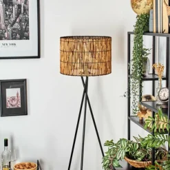 hofstein Cando Lampadaire, Liseuse Noir, 1 lumière