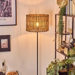 Luminaires Scandinaves-hofstein Cando Lampadaire Noir, 1 lumière