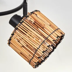 Luminaires Scandinaves-hofstein Cando Plafonnier Noir, 3 lumières