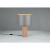 Lampes En Bois-Luminaires Trio CANIO Lampe à poser Bois clair, 1 lumière