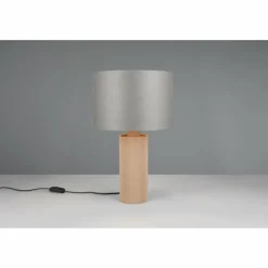 Lampes En Bois-Luminaires Trio CANIO Lampe à poser Bois clair, 1 lumière