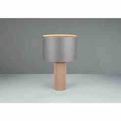 Lampes En Bois-Luminaires Trio CANIO Lampe à poser Bois clair, 1 lumière