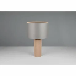 Lampes En Bois-Luminaires Trio CANIO Lampe à poser Bois clair, 1 lumière