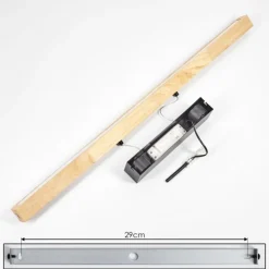 Luminaires Scandinaves-hofstein Carbellino Suspension LED Écru, Noir, 1 lumière