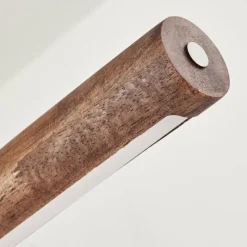 Luminaires Scandinaves-hofstein Carbellino Suspension LED Brun foncé, Noir, 1 lumière