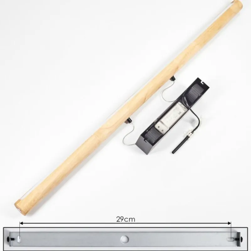 Luminaires Scandinaves-hofstein Carbellino Suspension LED Écru, Noir, 1 lumière