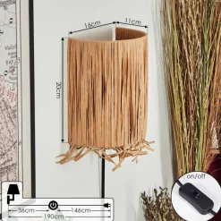 Luminaires Scandinaves-hofstein Cardeal Luminaire Up & Down, Applique murale Noir, 1 lumière