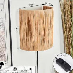 Luminaires Scandinaves-hofstein Cardeal Luminaire Up & Down, Applique murale Noir, 1 lumière