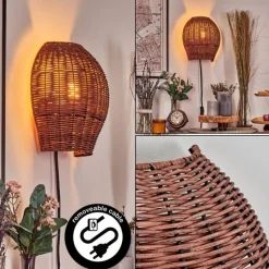 Luminaires Scandinaves-hofstein Cardeira Applique murale Noir, 1 lumière