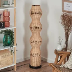 hofstein Cardeira Lampadaire Noir, 4 lumières