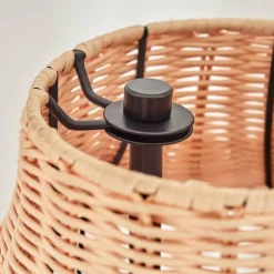 hofstein Cardeira Lampadaire Noir, 4 lumières