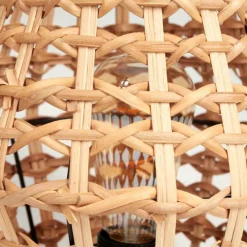 Luminaires Scandinaves-hofstein Cardeira Lampe à poser Noir, 1 lumière