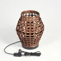 Luminaires Scandinaves-hofstein Cardeira Lampe à poser Noir, 1 lumière