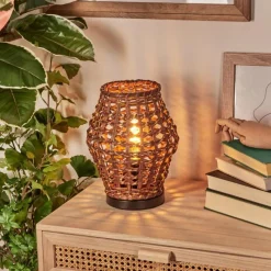 Luminaires Scandinaves-hofstein Cardeira Lampe à poser Noir, 1 lumière