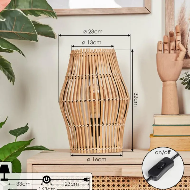 hofstein Cardeira Lampe de bureau, Lampe à poser, Liseuse Noir, 1 lumière