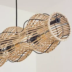 Luminaires Scandinaves-hofstein Cardeira Suspension, Suspension Noir, 4 lumières