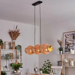 Luminaires Scandinaves-hofstein Cardeira Suspension, Suspension Noir, 3 lumières