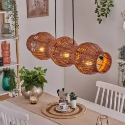 hofstein Cardeira Suspension, Suspension Noir, 3 lumières