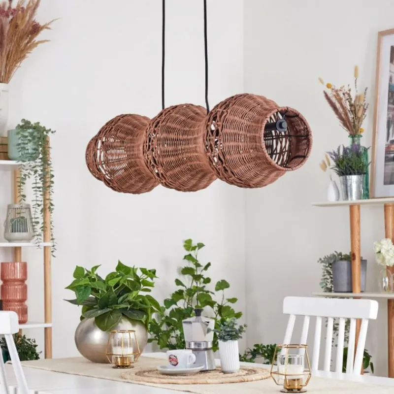 hofstein Cardeira Suspension, Suspension Noir, 3 lumières