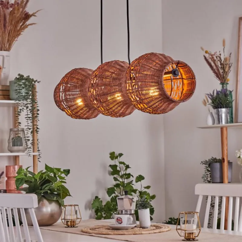 hofstein Cardeira Suspension, Suspension Noir, 3 lumières