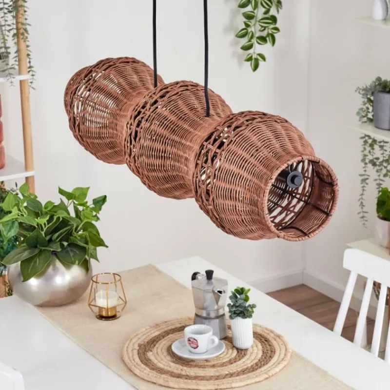 hofstein Cardeira Suspension, Suspension Noir, 3 lumières