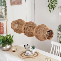 hofstein Cardeira Suspension, Suspension Noir, 3 lumières