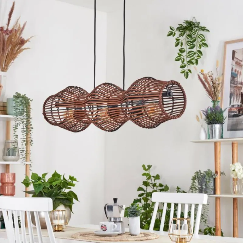 hofstein Cardeira Suspension, Suspension Noir, 3 lumières