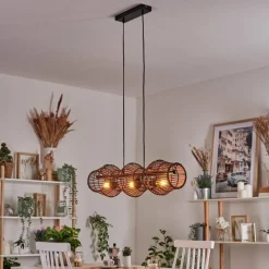 hofstein Cardeira Suspension, Suspension Noir, 3 lumières