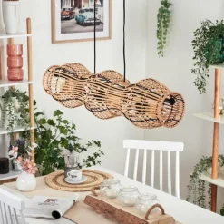 Luminaires Scandinaves-hofstein Cardeira Suspension, Suspension Noir, 4 lumières