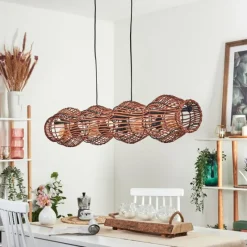 Luminaires Scandinaves-hofstein Cardeira Suspension, Suspension Noir, 4 lumières