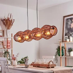 Luminaires Scandinaves-hofstein Cardeira Suspension, Suspension Noir, 4 lumières