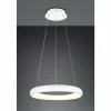 Luminaires Trio Cardona Suspension LED Blanc, 1 lumière* Éclairage Led