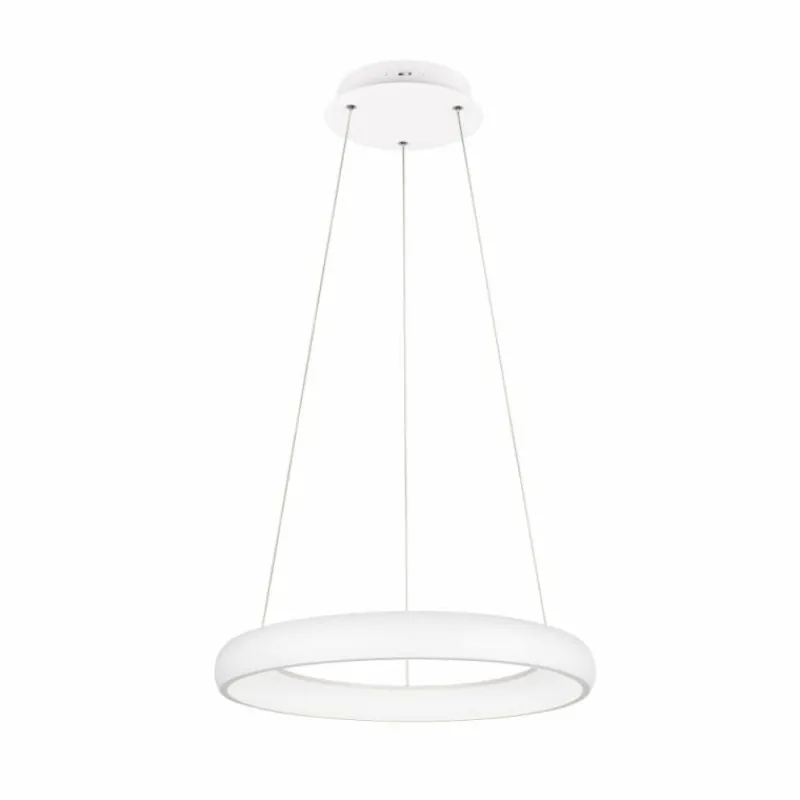 Luminaires Trio Cardona Suspension LED Blanc, 1 lumière* Éclairage Led