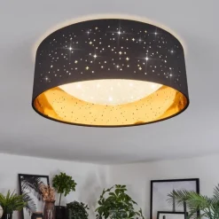 Lampes En Tissu-hofstein Carel Plafonnier, Spot de plafond LED Blanc, 1 lumière