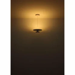 Lampes En Tissu-Luminaires Globo Lighting Carter Suspension LED Blanc, 1 lumière