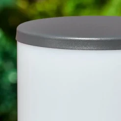 hofstein Caserta Borne lumineuse, Eclairage de chemin Anthracite, 1 lumière, Détecteur de mouvement