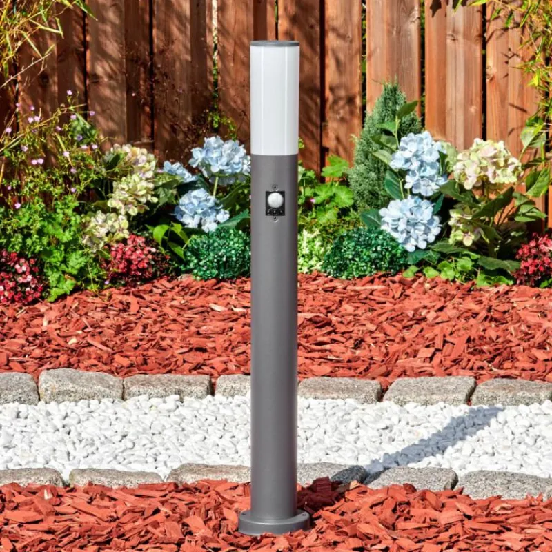 hofstein Caserta Eclairage de chemin Anthracite, 1 lumière, Détecteur de mouvement