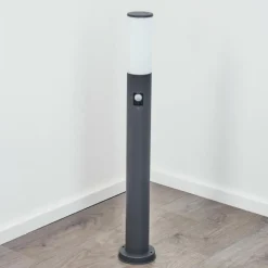 hofstein Caserta Eclairage de chemin Anthracite, 1 lumière, Détecteur de mouvement