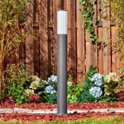 hofstein Caserta Eclairage de chemin Anthracite, 1 lumière