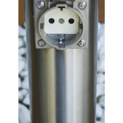 hofstein Caserta Prises électriques d'extérieur Argenté