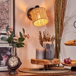 hofstein Cavaca Applique murale, Spot mural Noir, 1 lumière